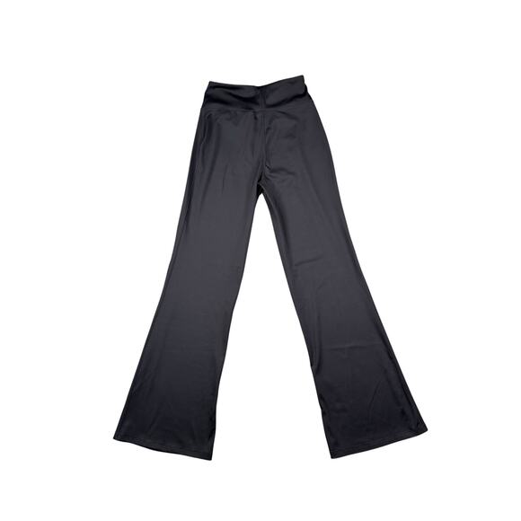Aeropostale High-Waisted Crossover Flare Leggings Black Active Yoga Pants - Picture 8 of 8